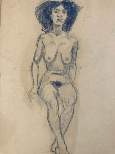 Disegno alfred leymarie nudo - disegno,
