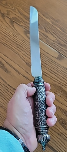 Coltello pane challah vintage - coltello,