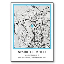 Poster Calcio SS Lazio, Stampa