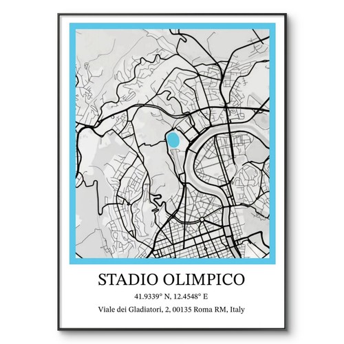 Lazio football poster - ss,