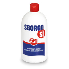 SGORGOSì disotturante per scarico professionale FLACONE 1 Lt