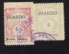 Italy Municipal Stamps -