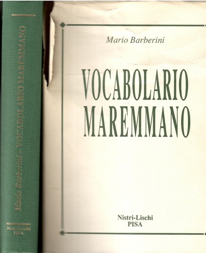 Vocabolario maremmano - vocabolario,