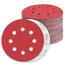 Dischi abrasivi 125mm fori - 125mm, 8