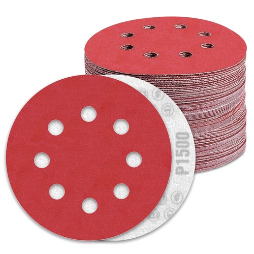 Dischi abrasivi 125mm fori - 8,