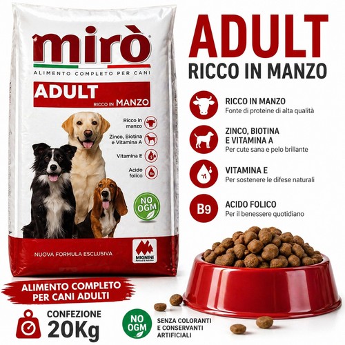 Crocchette mangime per - , cane