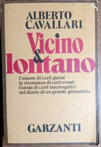 Vicino lontano diario di un - &,
