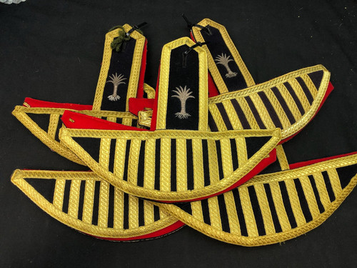 Coppia spalline bullion nido - spalline,