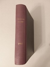 L'EDUCATORE ITALIANO 1957  RIVISTA AD USO DOCENTI   QUINDICINALE RILEGATA