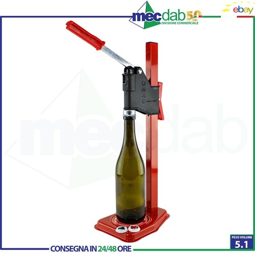 Tappatrice manuale leva per - a,