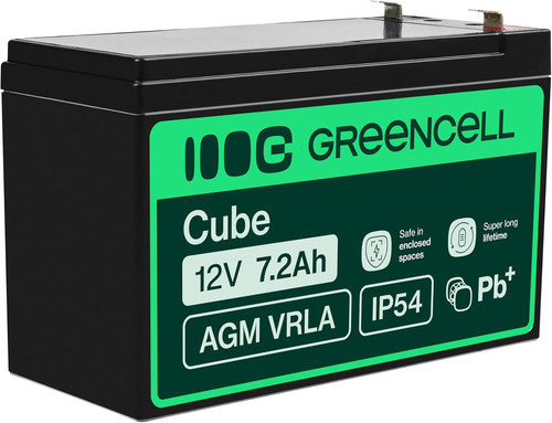 Batteria agm 12v 2ah - agm, 7,2ah
