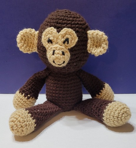 Peluche all uncinetto - peluche, scimmia