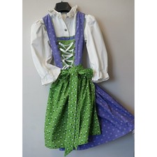 ABITO TIROLESE   tg.140 / 7-8 anni circa+ Camicetta Grembiule