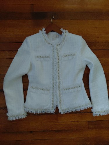 Giacca donna bianca