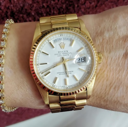 Rolex day date 18238 - rolex, 18k