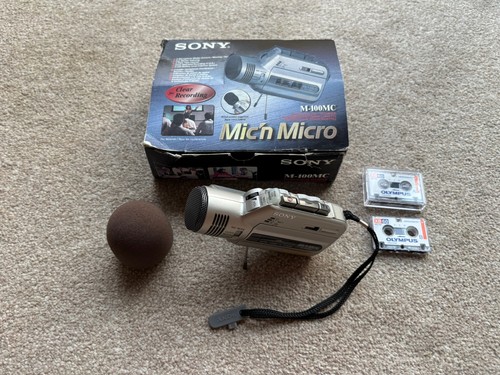 Sony mic micro 100mc - sony, m-100mc