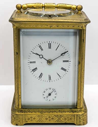 Antique french engraved gilt - engraved,