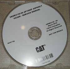 CATERPILLAR AP-1000F Manuale