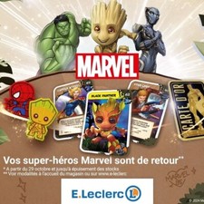 0,20 € la carte Marvel
