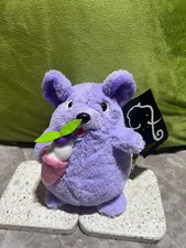 peluche topo viola coolly