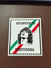 Adesivo Ultras DERTHONA Sconvolts Anni 80 No Sciarpa Tessera écharpe Maglia 