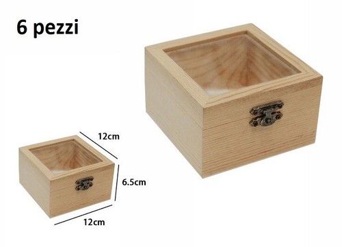 Pezzi box scatola in - x, 6