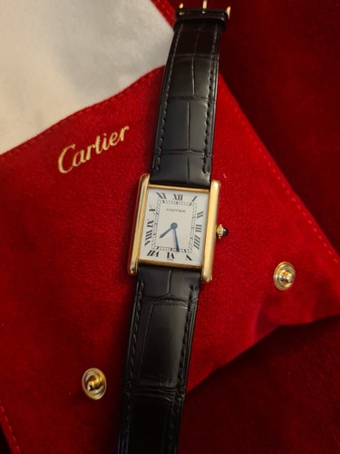 Montre tank louis - montre, cartier