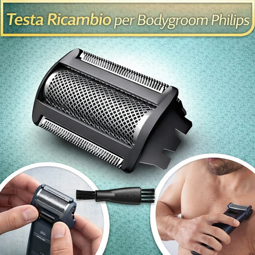Testa ricambio bodygroom - ricambio,