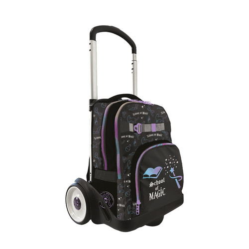 Zaino con trolley sganciabile - con,