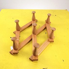 porta abiti in legno estensibile