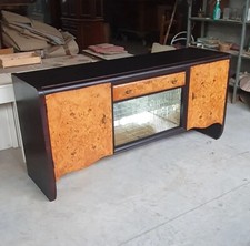 CREDENZA ART DECO  188 P55 H89 CREDENZA SOGGIORNO VETRINA SALOTTO PORTABOTTIGLIE