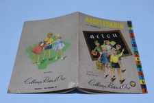 ABBECEDARIO CON RUBRICA COLLANA ROSA D'ORO ANNI 50 MOLTO BUONO