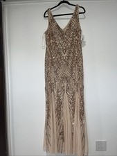 Abito formale con paillettes firmato Galina