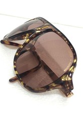 Occhiali Da Sole CARRERA™ SAFARI Marroni Tartaruga VINTAGE Aviatore LARGE