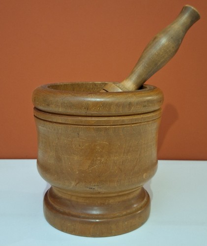 Mortaio legno - mortaio, in