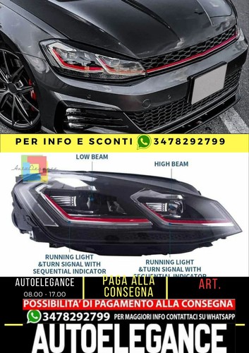Fari anteriori full led per - led,