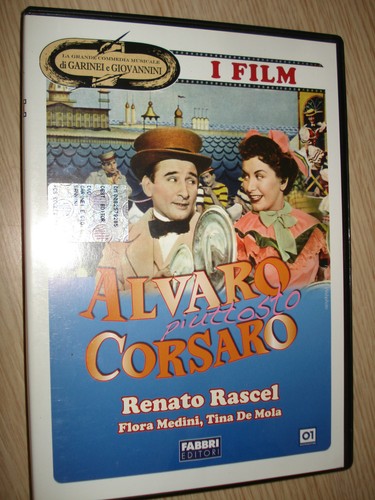 Dvd alvaro piuttosto corsaro - alvaro,