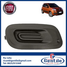 TAPPO GRIGLIA ANTERIORE DESTRA SENZA FORO FENDINEBBIA NERA FIAT PANDA DAL 2012