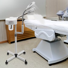 Vaporiera facciale 2 in 1 salone ozono dispositivo a vapore vaporizzatore ozono lampada lente di ingrandimento lampada