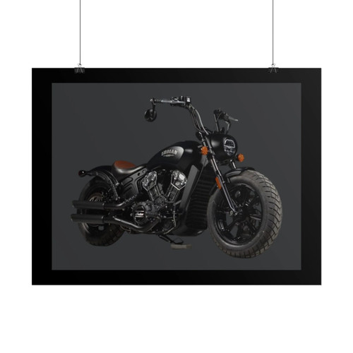 Foto arte scout indiano bobber - indiano,