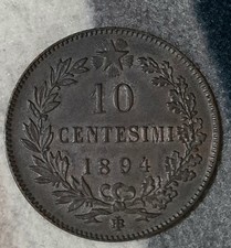 UMBERTO I° 10 CENTESIMI 1894
