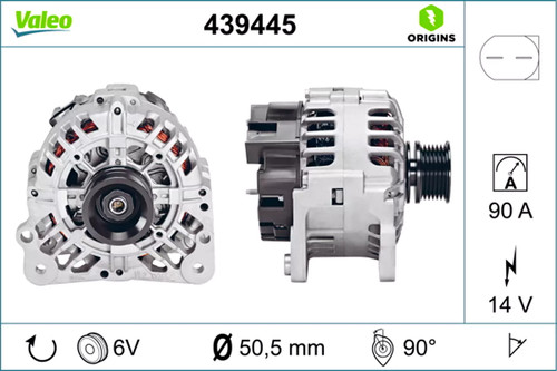 Alternatore valeo 90a - valeo,