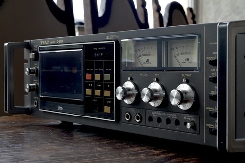 Teac c3rx cassette - deck,, due