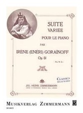 Suite varie op. Pianoforte 81