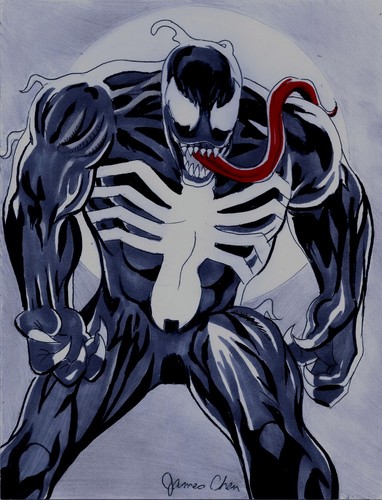 Venom fine art - venom,