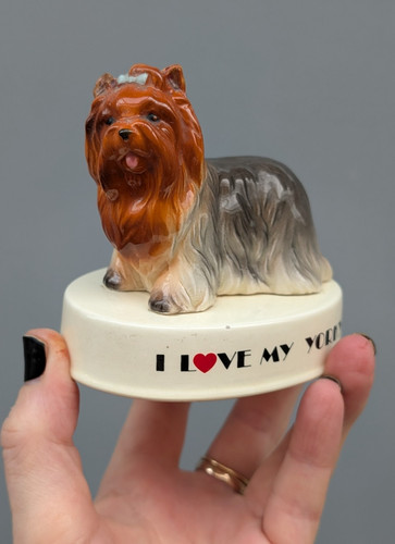 Terrier ornamento vintage anni