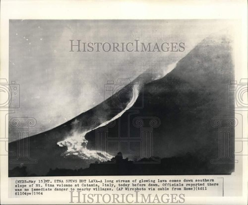1964 press photo etna - 1964,