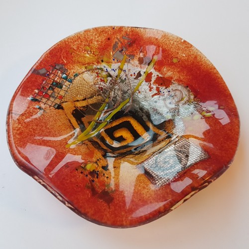 Art glass studio collage - art,