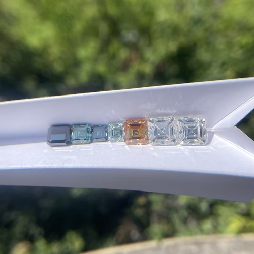 Pietra moissanite colore - moissanite,