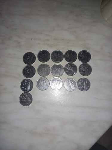Moneta 100 lire dal - 100,